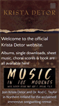 Mobile Screenshot of kristadetor.com